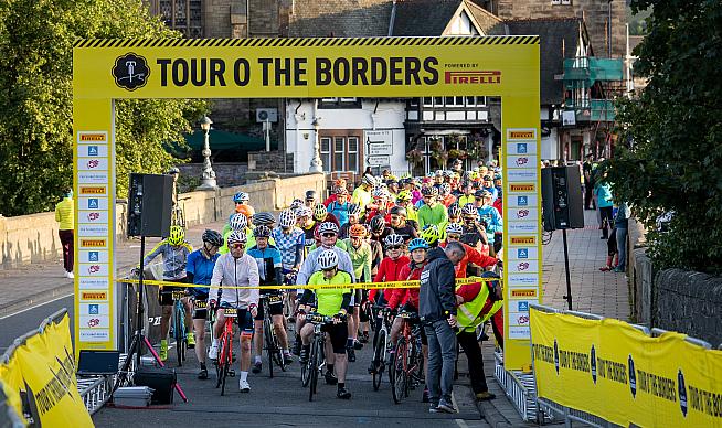 The Tour o The Borders is one of three Scottish closed road sportives.