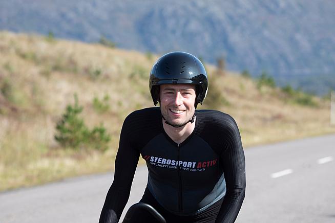 Josh Quigley has set a new NC500 record of 31 hours 19 minutes. Credit: Martin Watt Photography