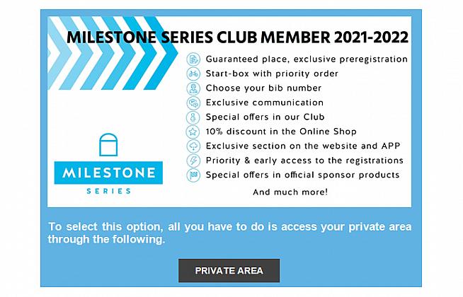 Entrants are being offered a membership card offering priority entry for 2021 and 2022.