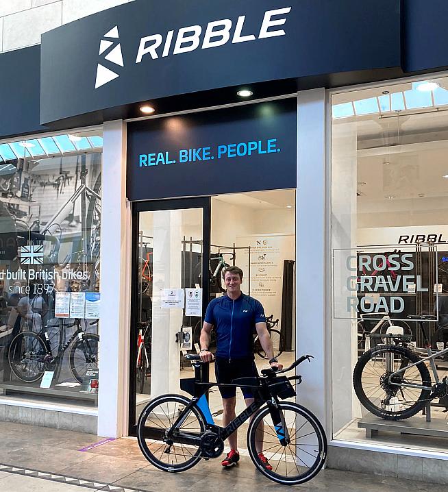 Ribble Cycles are supporting Darren's challenge which is to raise funds for Help for Heroes.