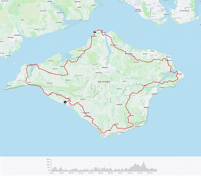 The 60 mile loop around the Isle of Wight is signposted for cyclists in both directions - and makes a great day trip.