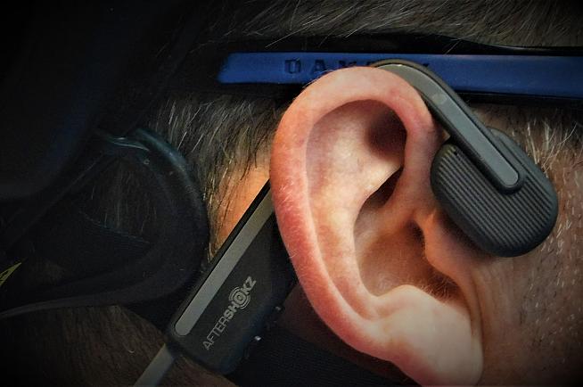 Less claustrophobic than in-ear headphones. Photo: Rosie Beyfus