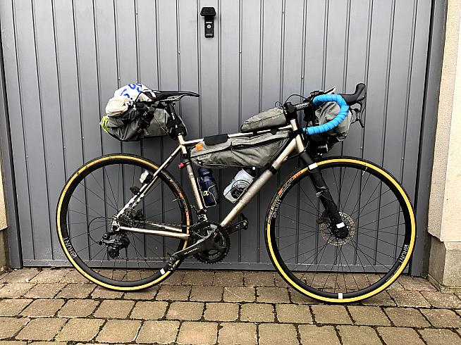 In fully loaded touring mode the Paris-Roubaix Pro helped take the sting out of harsh roads.