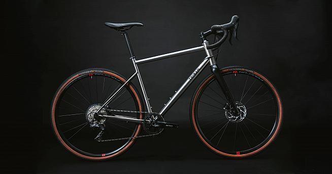 The new Triban GRVL900 titanium gravel bike.