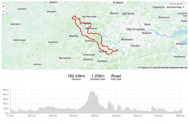 Look out for the village of Christmas Common and the epic Pishill climb.