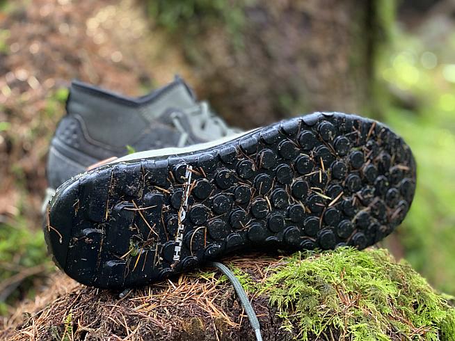 The Stealth Phantom Dotty outsole ensures spec-tacky-ular grip with pedals.