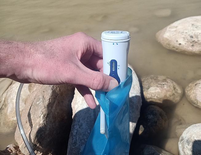 Steripen is a battery-powered portable water purifier.