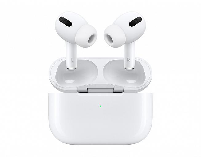 Apple's distinctive white pods feature a transparency mode to allow ambient sounds through.