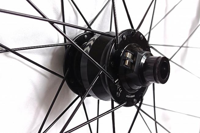 The SP PL7 dynamo hub generates power for lights and battery charging while you ride.