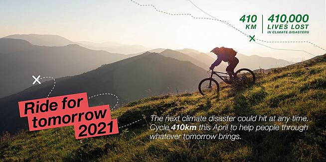 Ride 410km this April and raise funds for the British Red Cross.