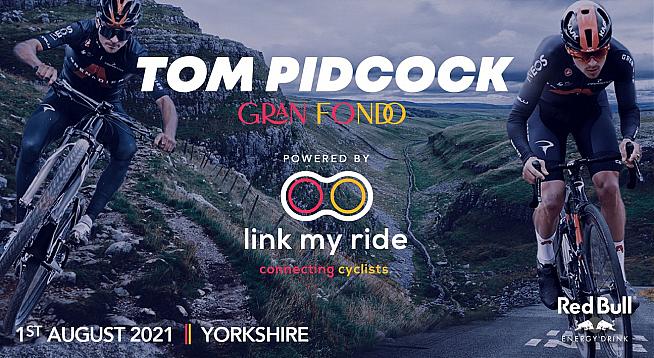 Join Tom Pidcock at his new Yorkshire Gran Fondo this August.