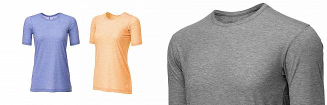 The Elevate top is available in long and short sleeve for men and women.