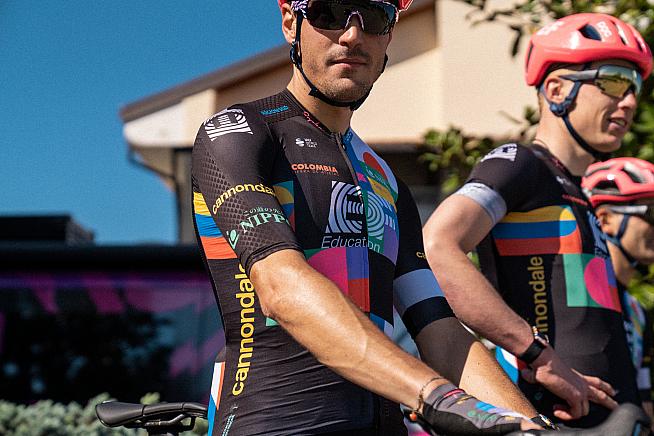 Team EF Education-Nippo will wear the 'Euphoria' kit at this year's Giro d'Italia.