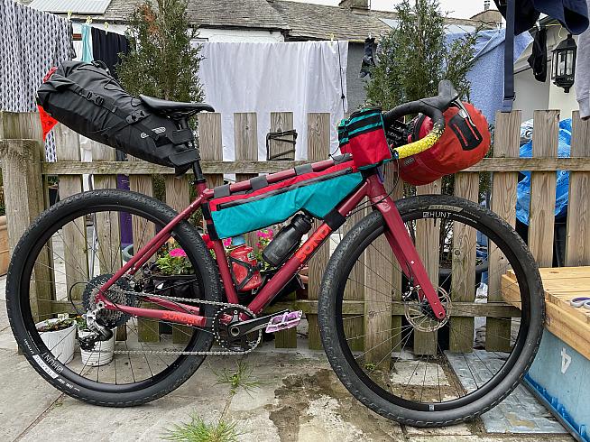 Emily Wormald has custom made her own bags for her Sonder Camino.