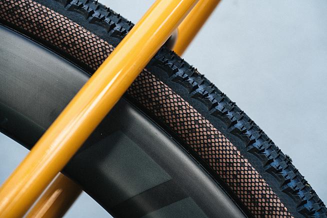 Gridskin is a protective mesh layer built into the tyre to protect from cuts.