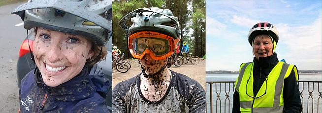 Share your bicycle face and help promote the Women's Festival of Cycling.