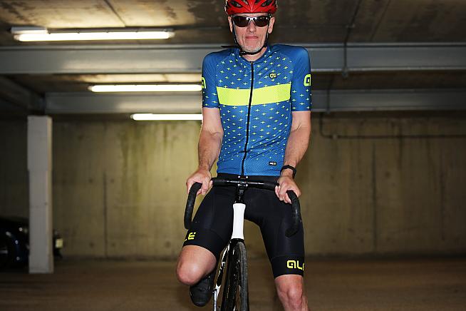 Alé Stars jersey and Agonista bib shorts - kit so good it forced Pete out of retirement and back into racing!