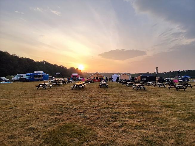 Dawn on race day. Photo: Peter Levenspiel