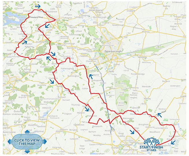 The long route on the Cambridgeshire Rumble.