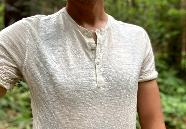 Made of pure merino the Vulpine Henley is high-maintenance but worth it.