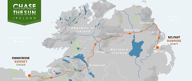 Ireland is one of four Chase the Sun rides set for June 2023.