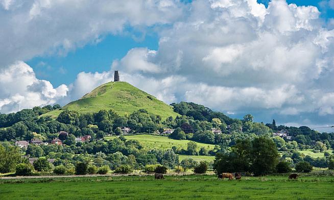 Glastonbury Tor is a highlight on the route's many views. Photo: Eugene Birchall