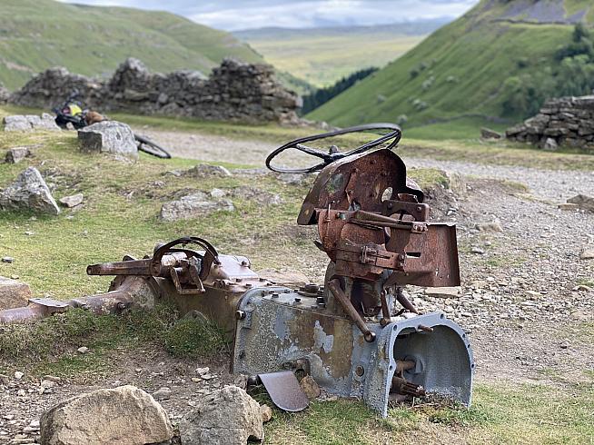 You look how I feel... Busted machinery on the Rapha Pennine Rally.