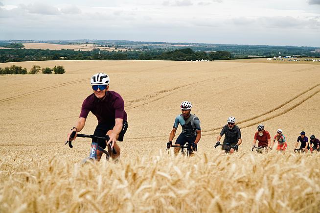 Pete test riding the new 1816 L'Enfer du Nord in the Chilterns. Photo: Jon  Wild Cycles