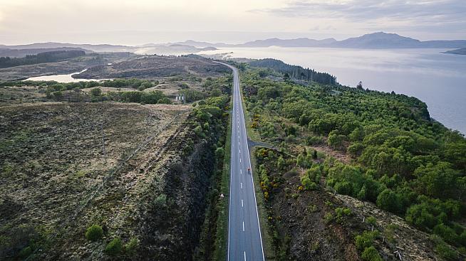 The road to Tobermory on the Isle of Mull. Photo: Markus Stitz