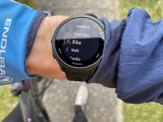 Time for a run? The Garmin Forerunner 55 is an ideal accomplice.