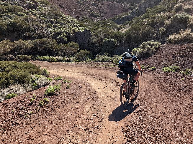 Tenerife is the longest stage on the GranGuanche - and another spectacular day's riding.