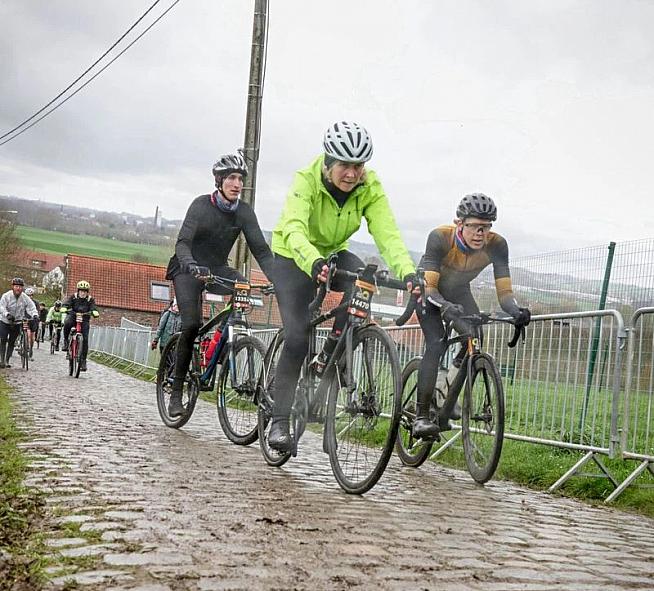 The iconic cobbles of Flanders. Photo: Sportograf