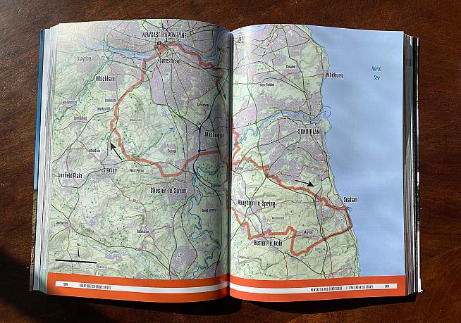 Detailed maps guide the way - and you can download GPX files for each route.