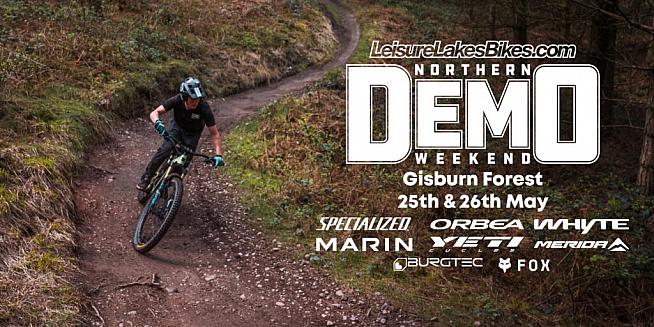 Try out the latest bikes in Gisburn Forest this weekend.