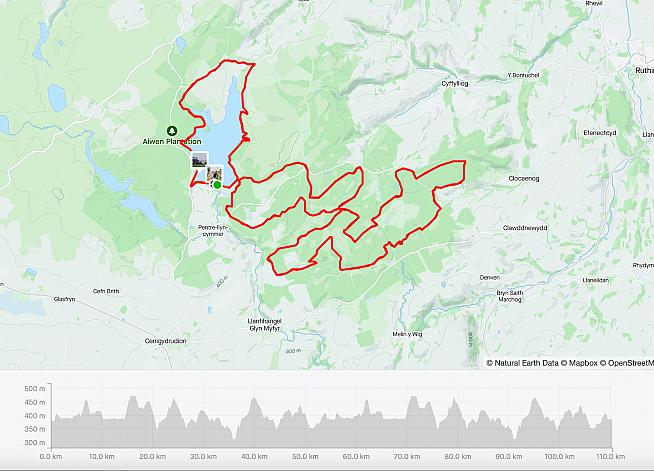 The course is open year around with bikes for hire at Llyn Brenig visitor centre.