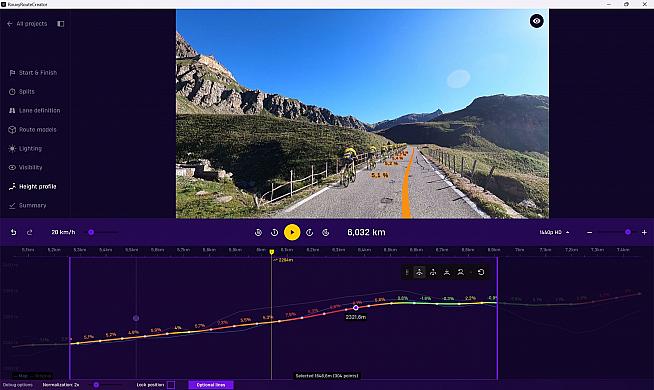 Users will be able to adjust and customise the route using the tool's simple interface.