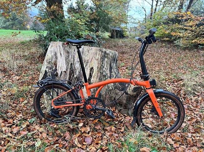 The new G Line is Brompton's first folding gravel bike.