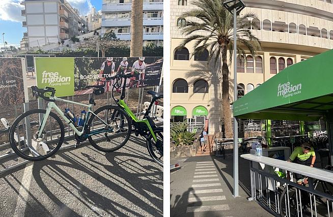 Free Motion rent bikes and run guided cycling tours across the Canary Islands.