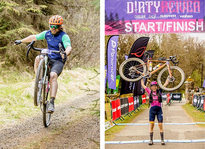 Riders enjoying the 2025 Dirty Reiver.