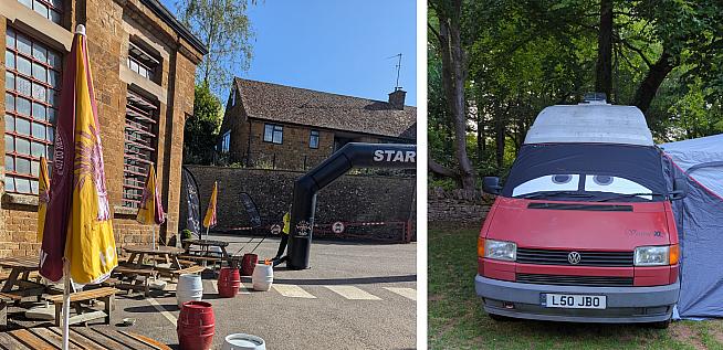 The Hook Norton ride offered a chance to escape for a weekend with the VW.
